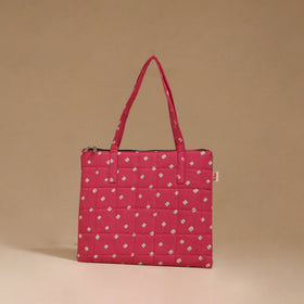 Handcrafted quilted handbag 96