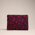  Pink Handcrafted Quilted Laptop Sleeve (11 x 16 in)