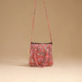 Handcrafted quilted sling bag 09