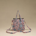 Handcrafted quilted sling bag 10