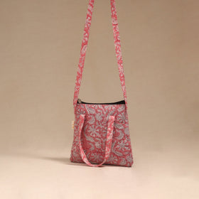 Handcrafted quilted sling bag 10