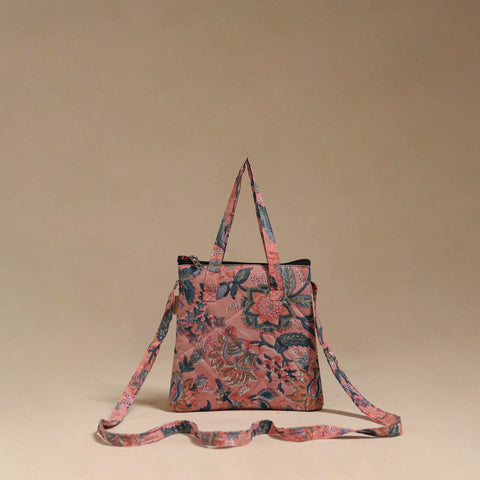 Handcrafted quilted sling bag 10