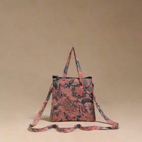 Handcrafted quilted sling bag 10