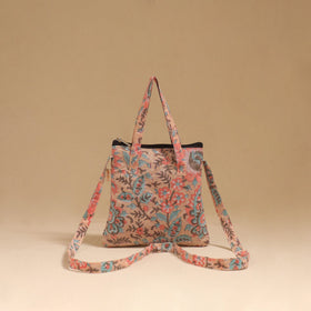 Handcrafted quilted sling bag 15