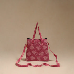 Handcrafted quilted sling bag 16
