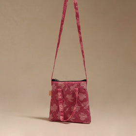 Handcrafted quilted sling bag 16