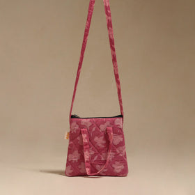 Handcrafted quilted sling bag 16