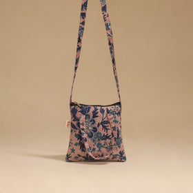 Handcrafted quilted sling bag 30