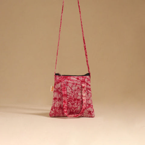 Handcrafted quilted sling bag 33