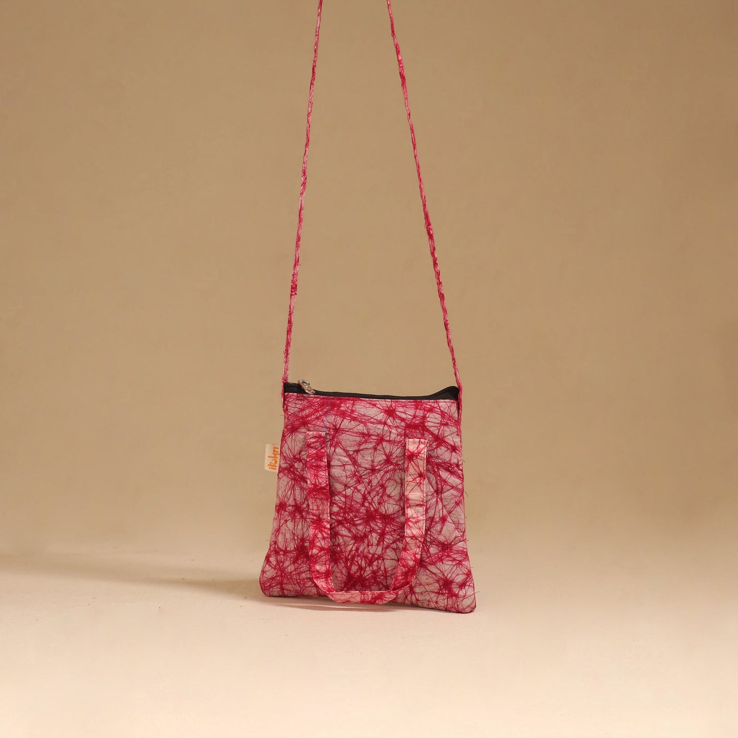 Handcrafted quilted sling bag 33