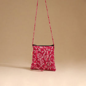 Handcrafted quilted sling bag 40