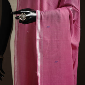 Handloom cotton bengal jamdani dupatta 01 - handcrafted