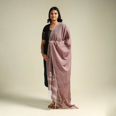 Buy Handloom Cotton Bengal Jamdani Dupatta