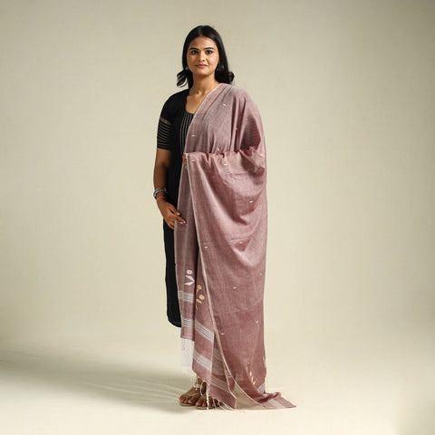 Buy Handloom Cotton Bengal Jamdani Dupatta