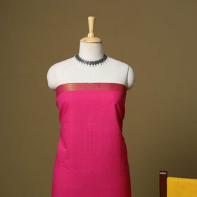 Handloom cotton mangalagiri 3pc unstitched dress material