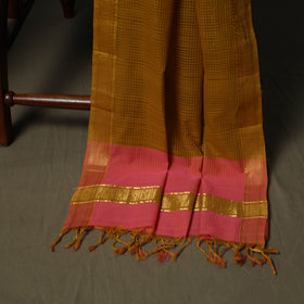 Handloom cotton mangalagiri 3pc unstitched dress material