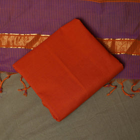 Handloom cotton mangalagiri 3pc unstitched dress material