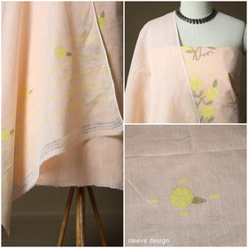 Handloom cotton manipuri 3pc unstitched dress material 04