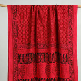 Pink Bagh Hand Block Print Cotton Handloom Towel