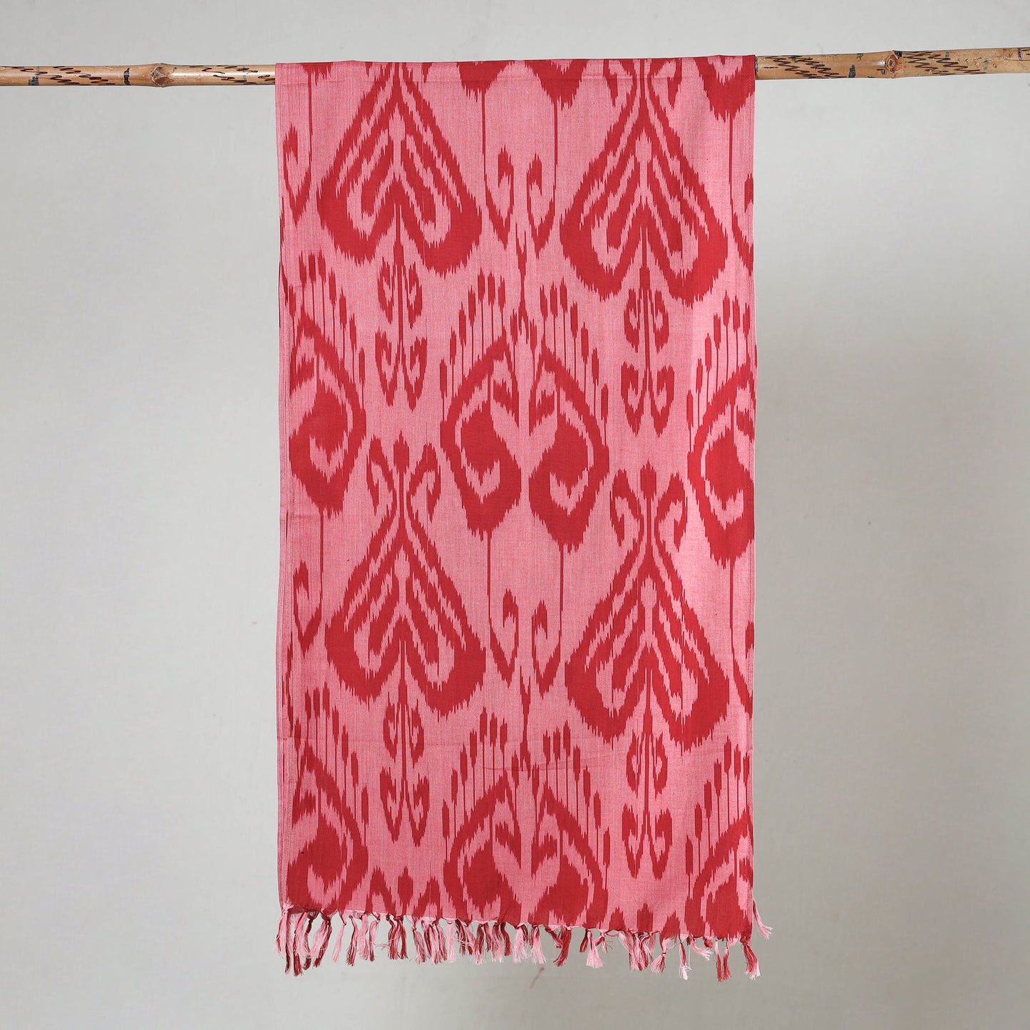  Handloom Cotton Pochampally Central Asian Ikat Stole