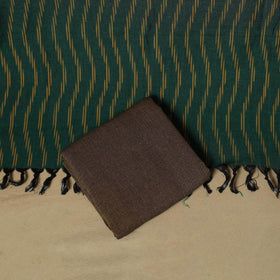 Pink - handloom cotton pochampally ikat 3pc unstitched