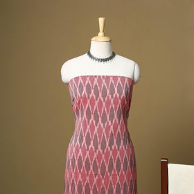 Handloom cotton pochampally ikat 3pc unstitched dress