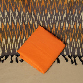 Handloom cotton pochampally ikat 3pc unstitched dress