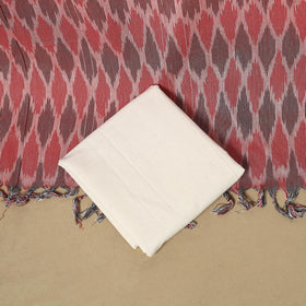 Handloom cotton pochampally ikat 3pc unstitched dress