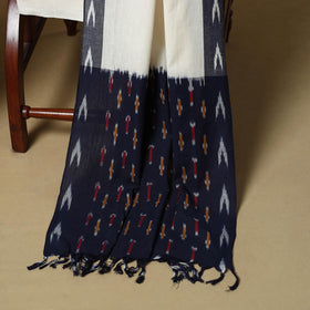 Pink - handloom cotton pochampally ikat 3pc unstitched