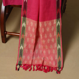 Handloom cotton pochampally ikat 3pc unstitched dress