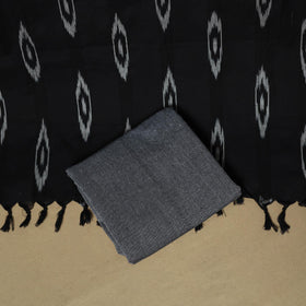 Handloom cotton pochampally ikat 3pc unstitched dress