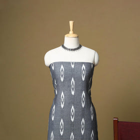 Handloom cotton pochampally ikat 3pc unstitched dress