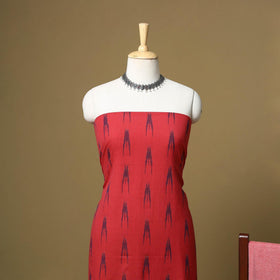 Handloom cotton pochampally ikat 3pc unstitched dress