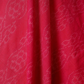 Pink - handloom cotton sambalpuri ikat fabric 13