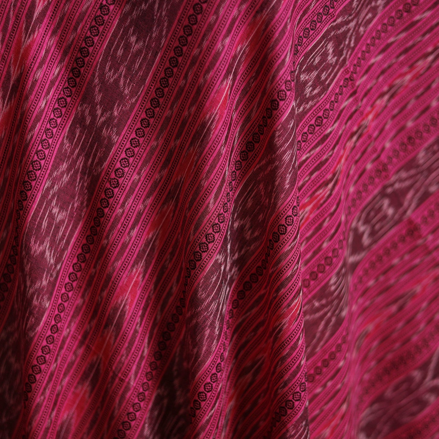 Handloom cotton sambalpuri ikat fabric 23 - handcrafted