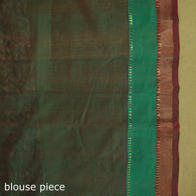 Pink - handloom cotton zari border mangalagiri saree 30