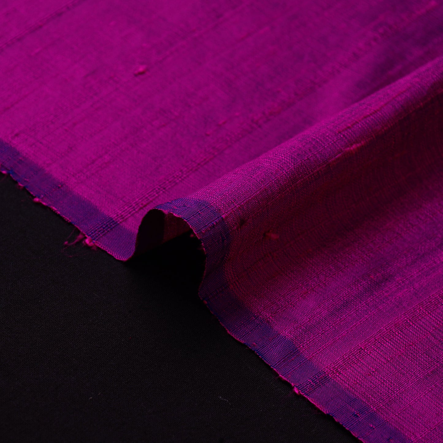 Handloom dupion silk natural dyed plain fabric 11