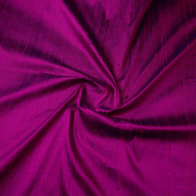 Handloom dupion silk natural dyed plain fabric 11