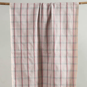 Buy Handloom Fine Cotton Checks Bath Towel