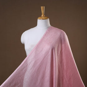 Pink - handloom linen bhagalpuri fabric 05 - handcrafted