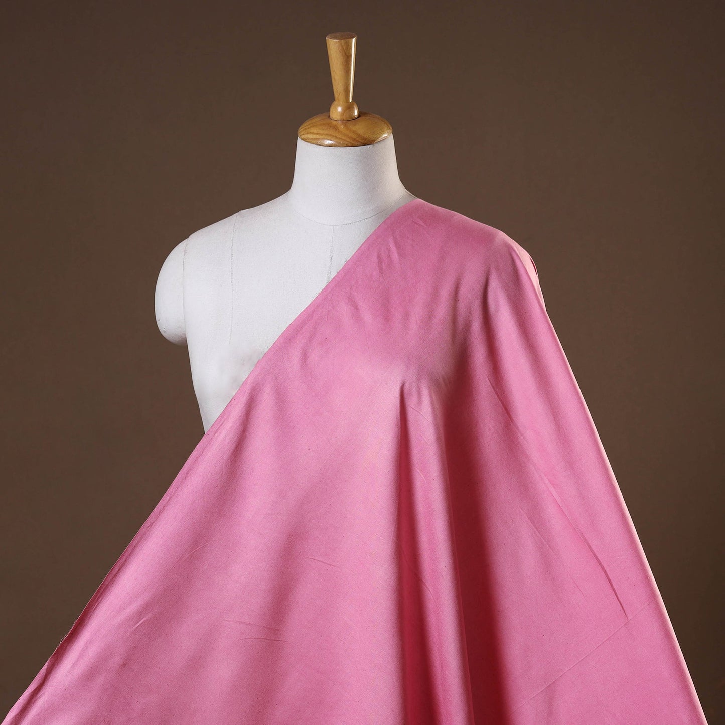 Pink - handloom linen cotton bhagalpuri fabric 35