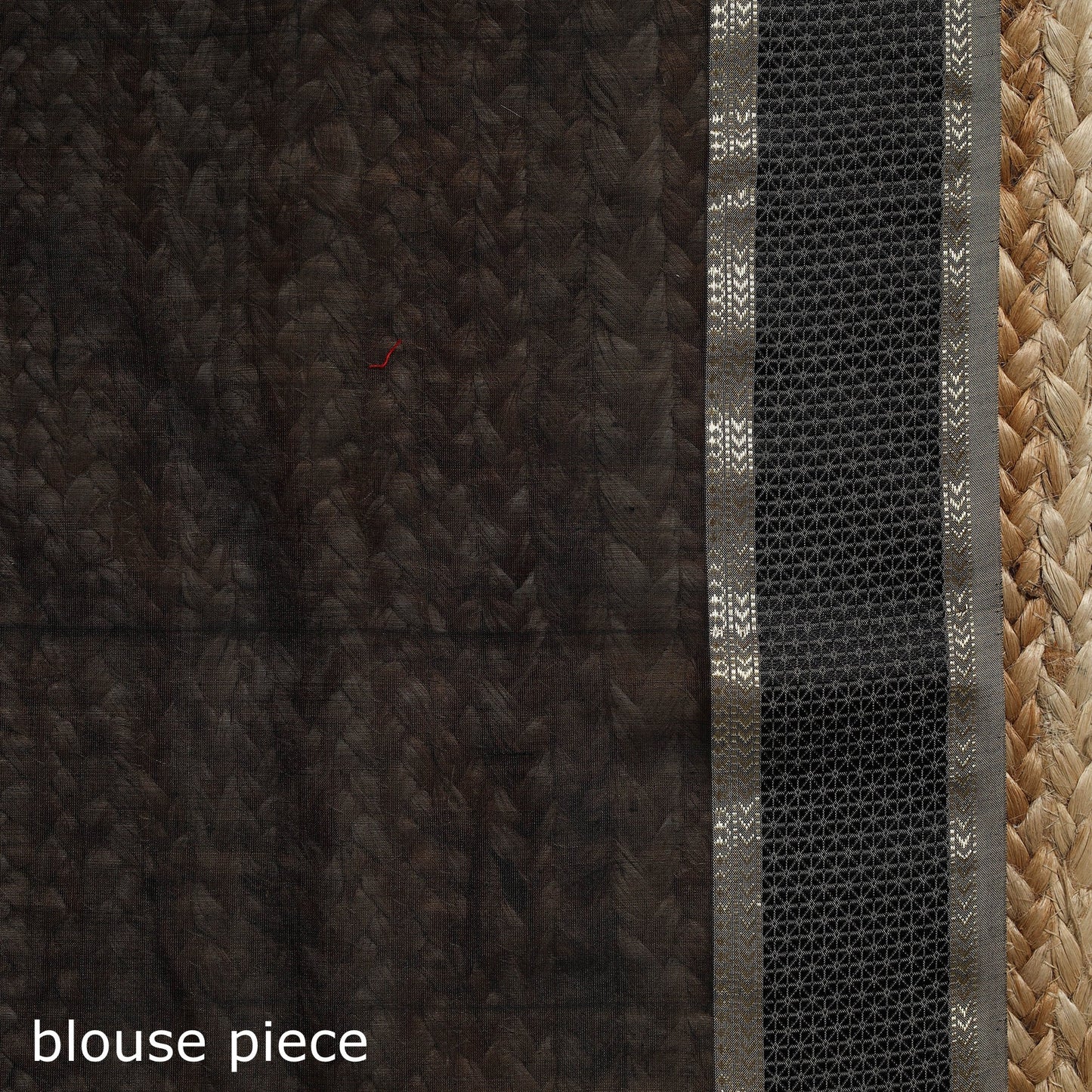 Pink - handloom maheshwari saree with thread border 12