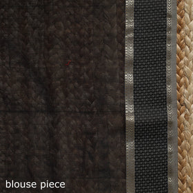 Pink - handloom maheshwari saree with thread border 12