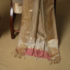 Handloom maheshwari silk 3pc unstitched dress material