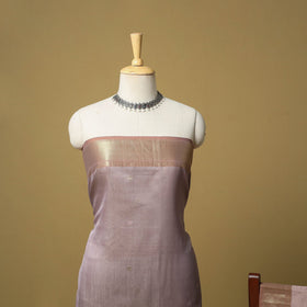 Handloom maheshwari silk buti work 2pc unstitched dress