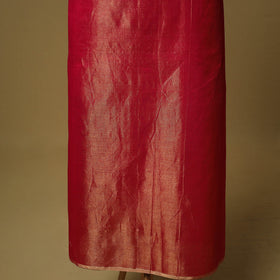 Handloom maheshwari silk tissue zari 2pc unstitched dress