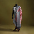 Handloom mercerised cotton pochampally ikat dupatta 07