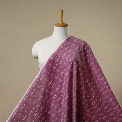 Handloom mercerised cotton pochampally ikat fabric 06