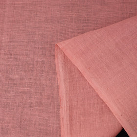 Pink - handloom organic kala cotton fabric 03 - handcrafted