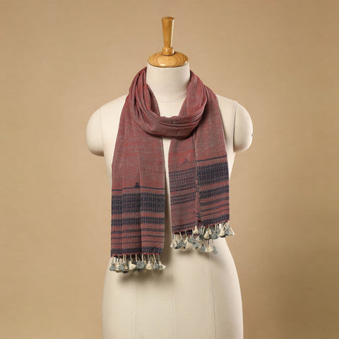 Buy Handloom Organic Kala Cotton Kutch Bhujodi Stole